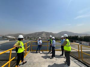 Visita de técnicos de Canal a Perú en el marco del proyecto de colaboración con Sedapal
